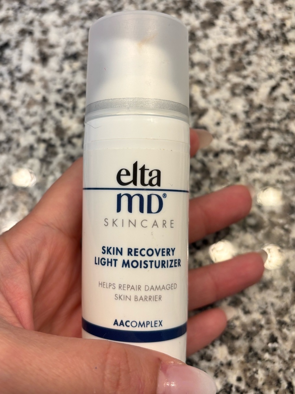 EltaMD Skin Recovery Light Moisturizer - White with Blue Accent